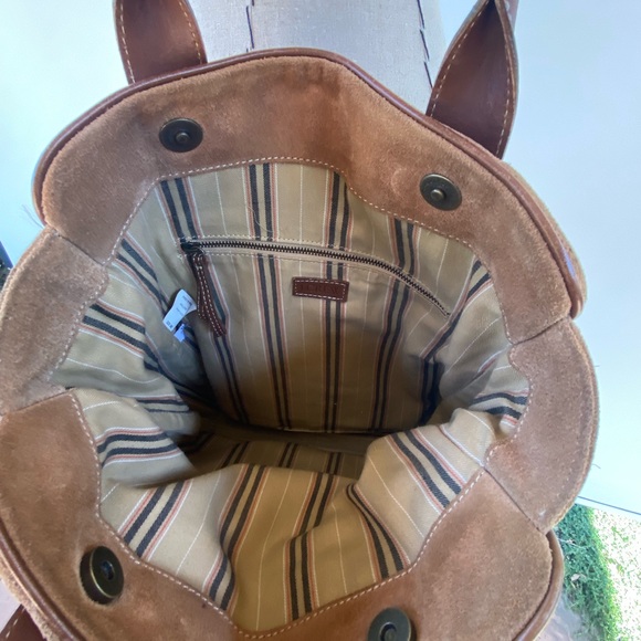 Suede tote JCrew - Picture 7 of 8